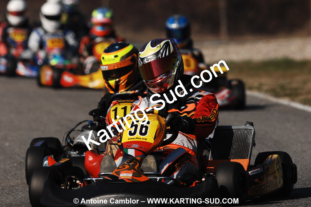 07/03/2010 : 1ère manche du Championnat du Sud 2010 à Lavelanet (photos Antoine Camblor) 2010 — karting