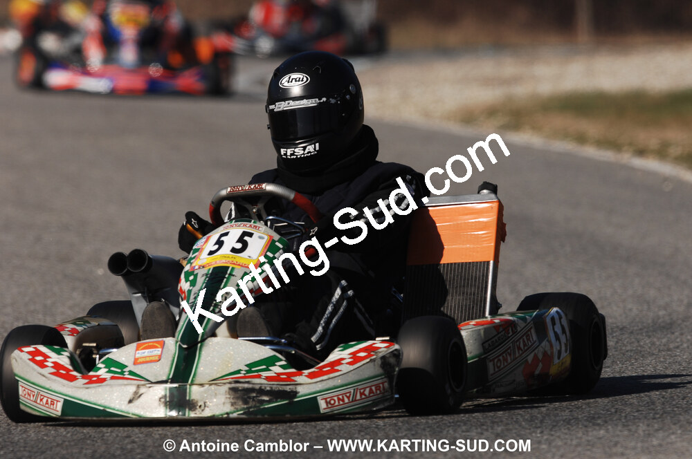 07/03/2010 : 1ère manche du Championnat du Sud 2010 à Lavelanet (photos Antoine Camblor) 2010 — karting