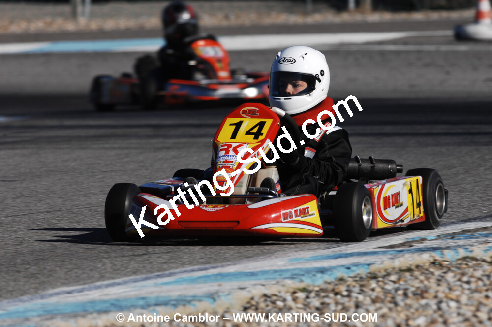 07/03/2010 : 1ère manche du Championnat du Sud 2010 à Lavelanet (photos Antoine Camblor) 2010 — karting