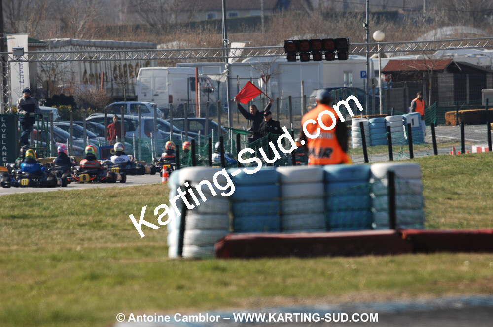 07/03/2010 : 1ère manche du Championnat du Sud 2010 à Lavelanet (photos Antoine Camblor) 2010 — karting