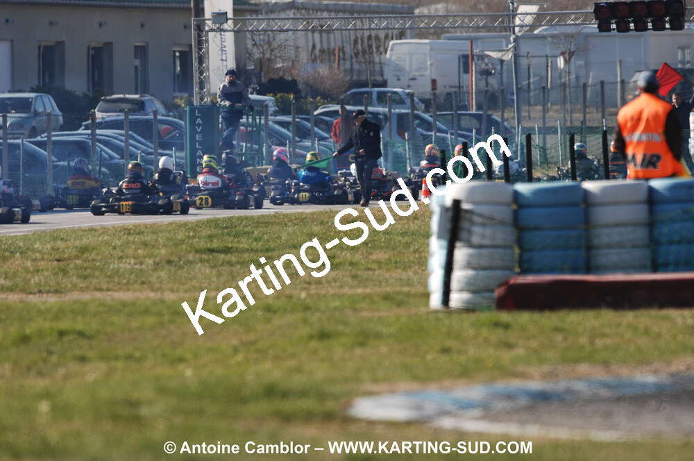 07/03/2010 : 1ère manche du Championnat du Sud 2010 à Lavelanet (photos Antoine Camblor) 2010 — karting