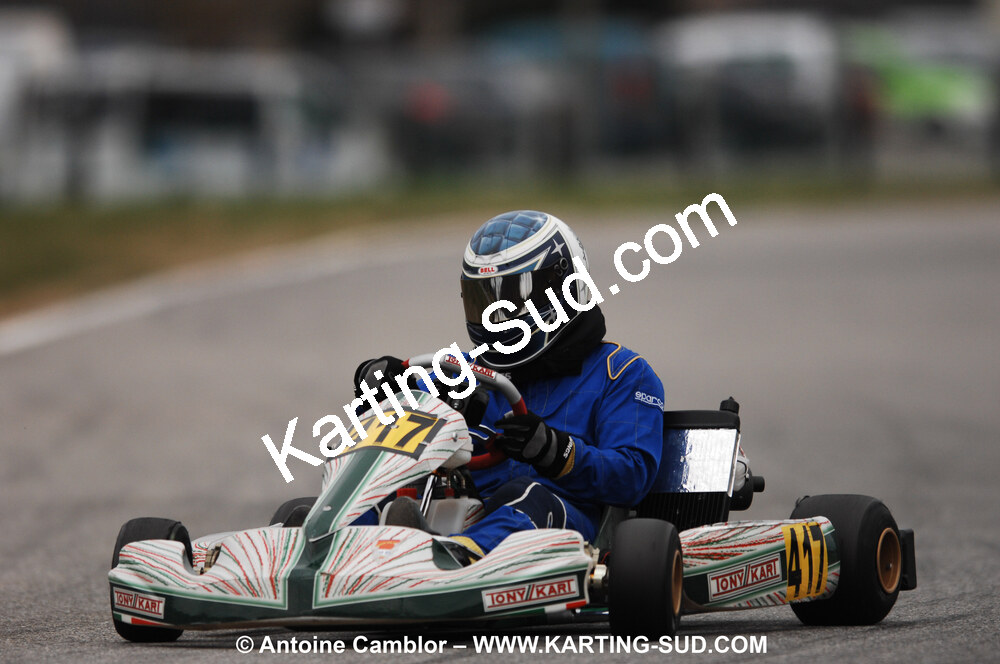 07/03/2010 : 1ère manche du Championnat du Sud 2010 à Lavelanet (photos Antoine Camblor) 2010 — karting
