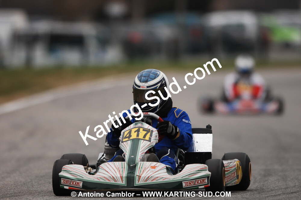 07/03/2010 : 1ère manche du Championnat du Sud 2010 à Lavelanet (photos Antoine Camblor) 2010 — karting
