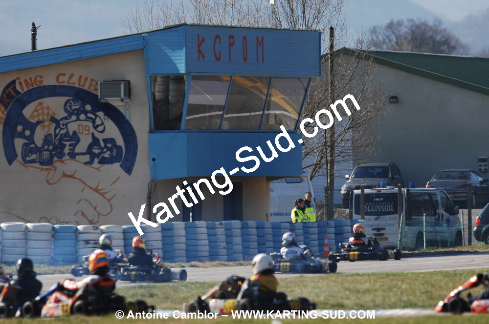 07/03/2010 : 1ère manche du Championnat du Sud 2010 à Lavelanet (photos Antoine Camblor) 2010 — karting