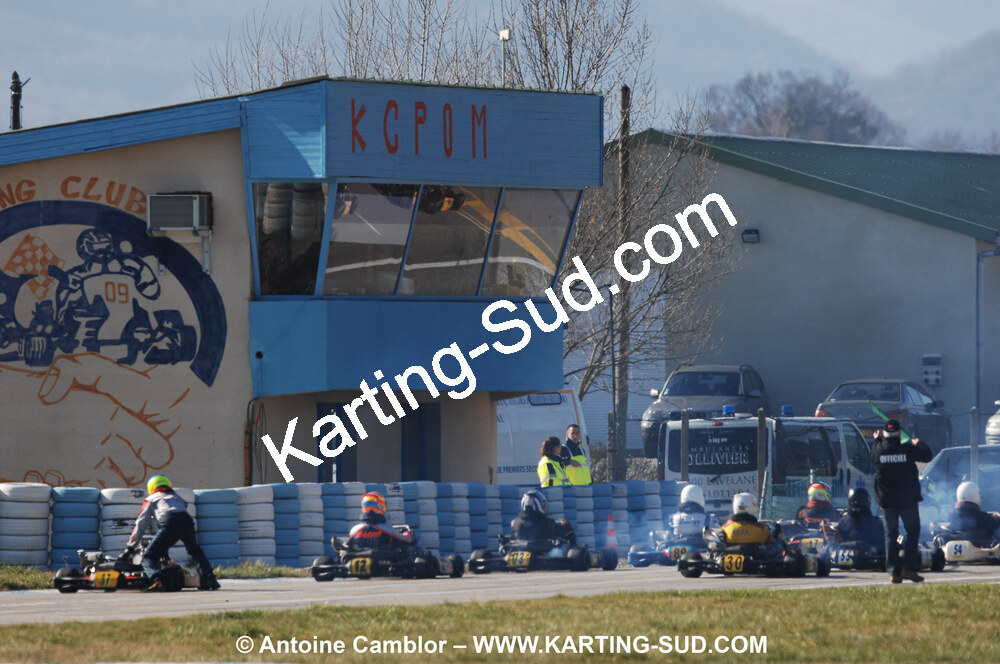 07/03/2010 : 1ère manche du Championnat du Sud 2010 à Lavelanet (photos Antoine Camblor) 2010 — karting