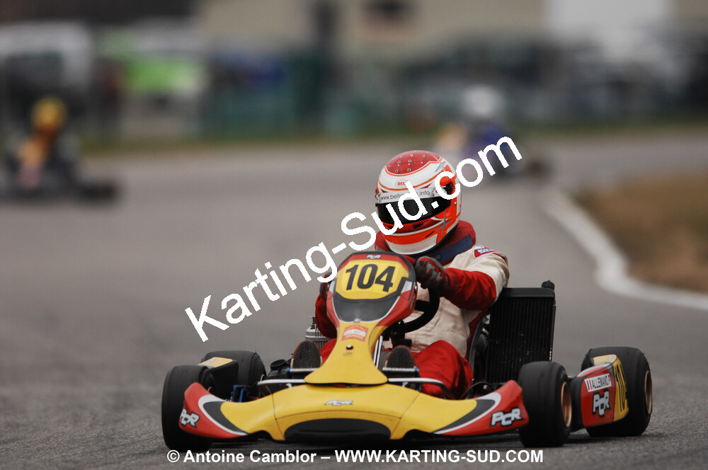 07/03/2010 : 1ère manche du Championnat du Sud 2010 à Lavelanet (photos Antoine Camblor) 2010 — karting