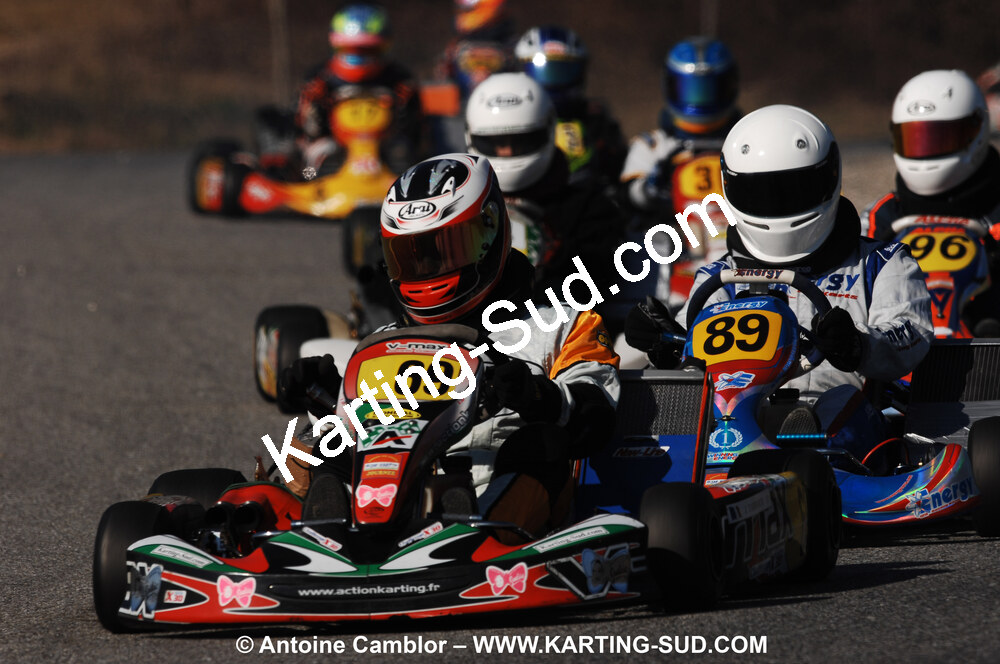 07/03/2010 : 1ère manche du Championnat du Sud 2010 à Lavelanet (photos Antoine Camblor) 2010 — karting