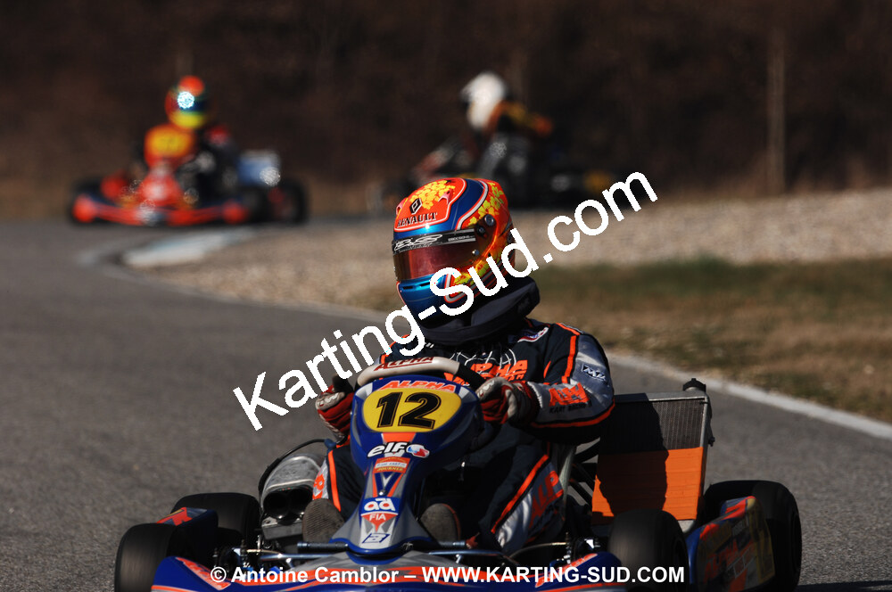 07/03/2010 : 1ère manche du Championnat du Sud 2010 à Lavelanet (photos Antoine Camblor) 2010 — karting