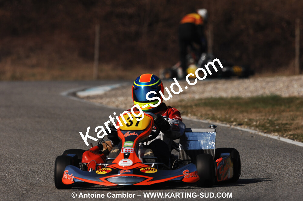 07/03/2010 : 1ère manche du Championnat du Sud 2010 à Lavelanet (photos Antoine Camblor) 2010 — karting