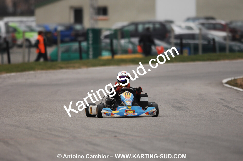 07/03/2010 : 1ère manche du Championnat du Sud 2010 à Lavelanet (photos Antoine Camblor) 2010 — karting