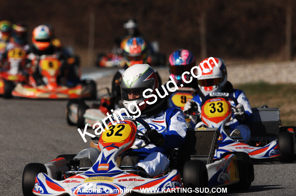 07/03/2010 : 1ère manche du Championnat du Sud 2010 à Lavelanet (photos Antoine Camblor) 2010 — karting