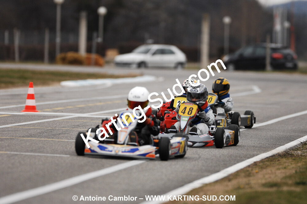 07/03/2010 : 1ère manche du Championnat du Sud 2010 à Lavelanet (photos Antoine Camblor) 2010 — karting
