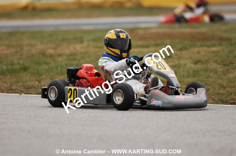 07/03/2010 : 1ère manche du Championnat du Sud 2010 à Lavelanet (photos Antoine Camblor) 2010 — karting