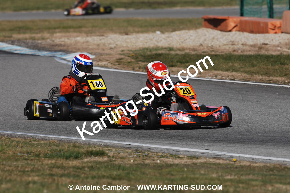 07/03/2010 : 1ère manche du Championnat du Sud 2010 à Lavelanet (photos Antoine Camblor) 2010 — karting