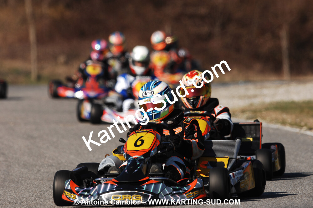 07/03/2010 : 1ère manche du Championnat du Sud 2010 à Lavelanet (photos Antoine Camblor) 2010 — karting