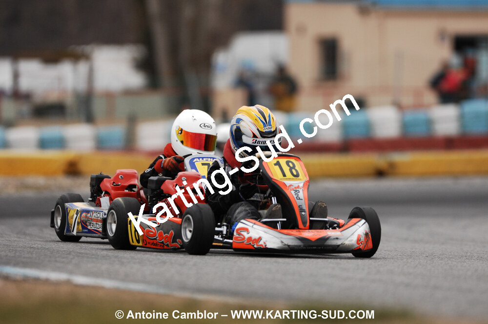 07/03/2010 : 1ère manche du Championnat du Sud 2010 à Lavelanet (photos Antoine Camblor) 2010 — karting