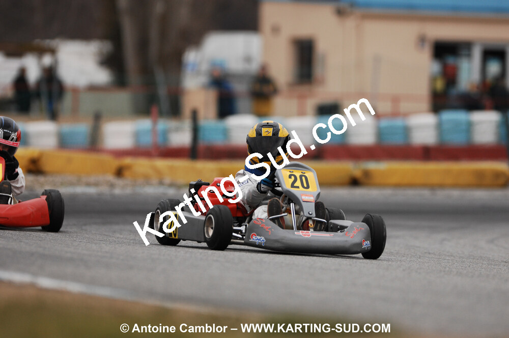 07/03/2010 : 1ère manche du Championnat du Sud 2010 à Lavelanet (photos Antoine Camblor) 2010 — karting