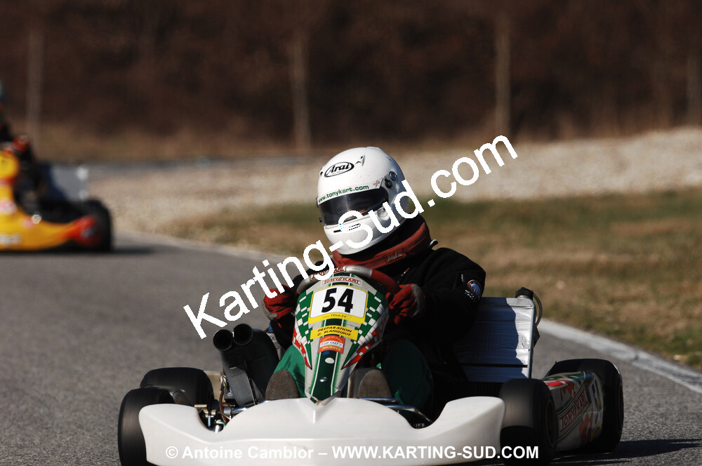 07/03/2010 : 1ère manche du Championnat du Sud 2010 à Lavelanet (photos Antoine Camblor) 2010 — karting