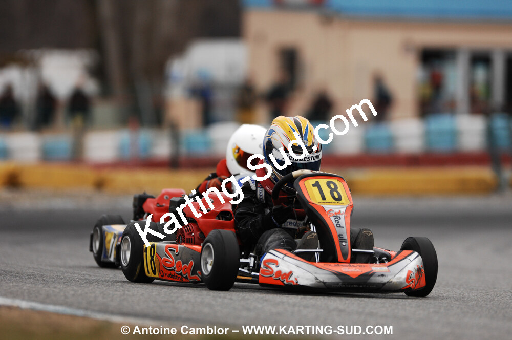 07/03/2010 : 1ère manche du Championnat du Sud 2010 à Lavelanet (photos Antoine Camblor) 2010 — karting