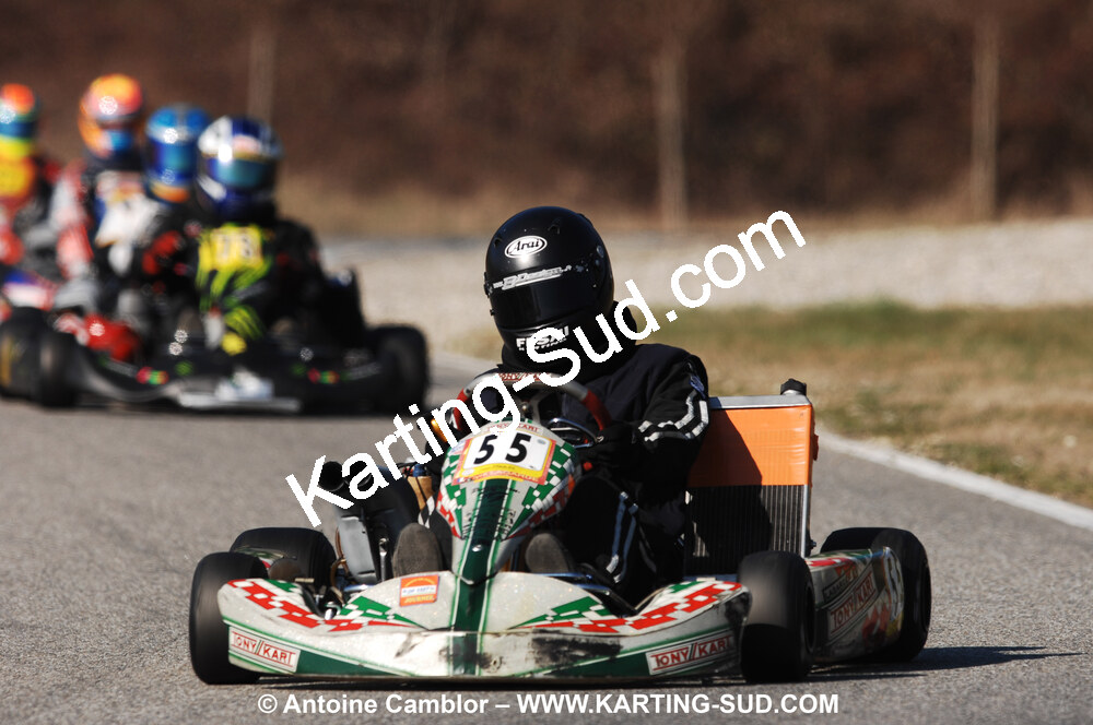 07/03/2010 : 1ère manche du Championnat du Sud 2010 à Lavelanet (photos Antoine Camblor) 2010 — karting