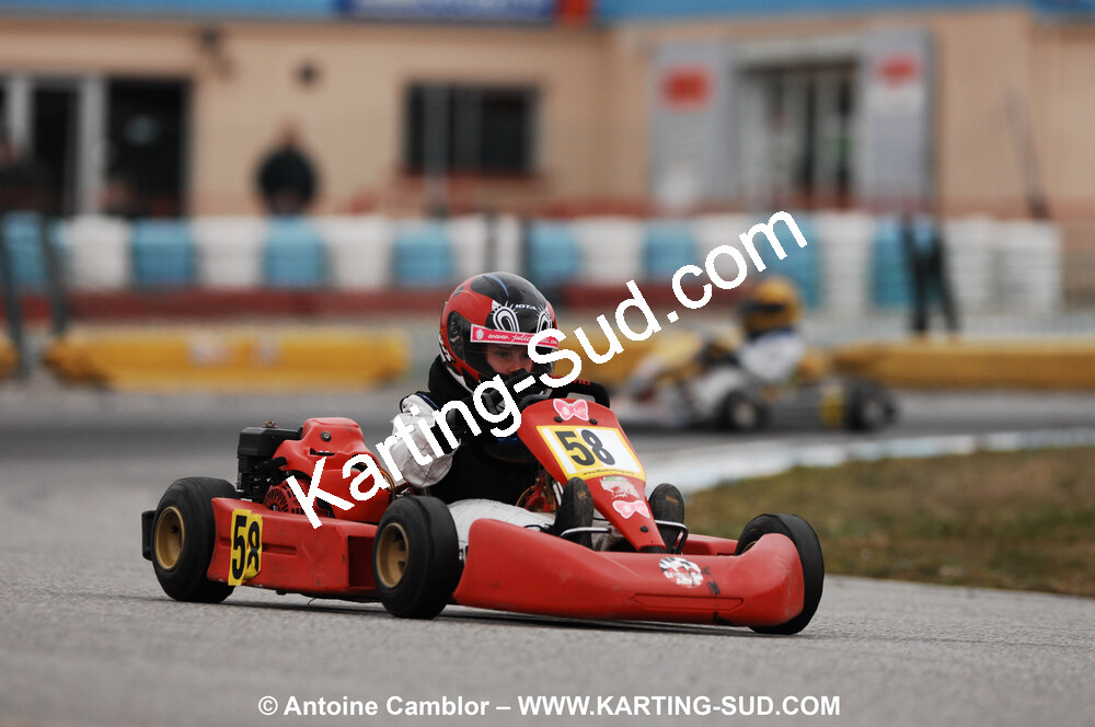 07/03/2010 : 1ère manche du Championnat du Sud 2010 à Lavelanet (photos Antoine Camblor) 2010 — karting