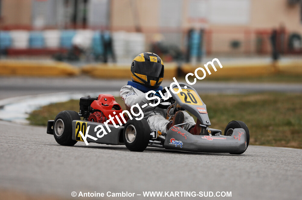 07/03/2010 : 1ère manche du Championnat du Sud 2010 à Lavelanet (photos Antoine Camblor) 2010 — karting