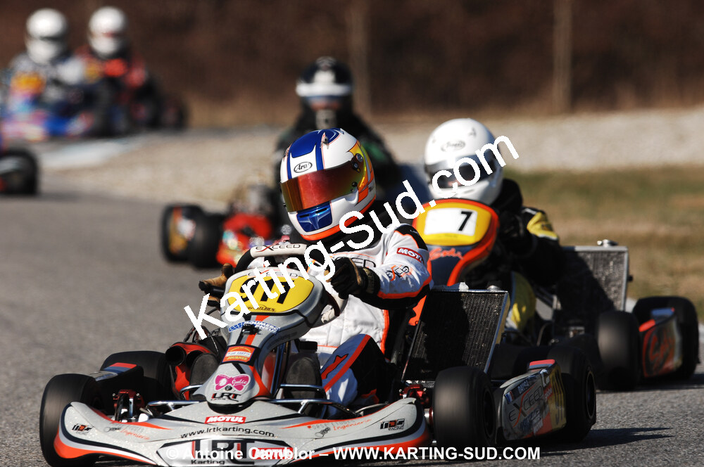 07/03/2010 : 1ère manche du Championnat du Sud 2010 à Lavelanet (photos Antoine Camblor) 2010 — karting
