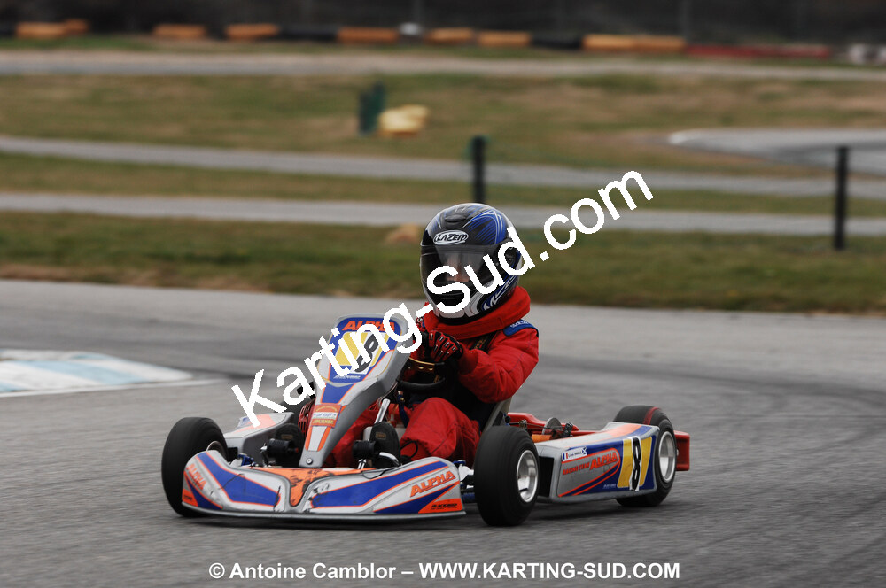 07/03/2010 : 1ère manche du Championnat du Sud 2010 à Lavelanet (photos Antoine Camblor) 2010 — karting