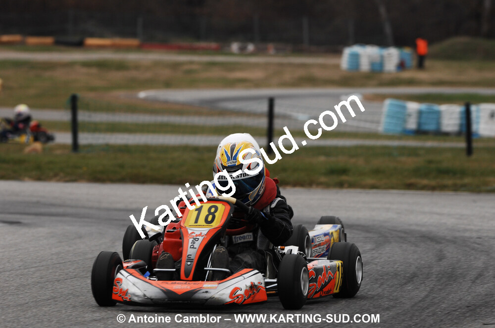 07/03/2010 : 1ère manche du Championnat du Sud 2010 à Lavelanet (photos Antoine Camblor) 2010 — karting