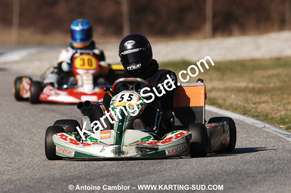 07/03/2010 : 1ère manche du Championnat du Sud 2010 à Lavelanet (photos Antoine Camblor) 2010 — karting