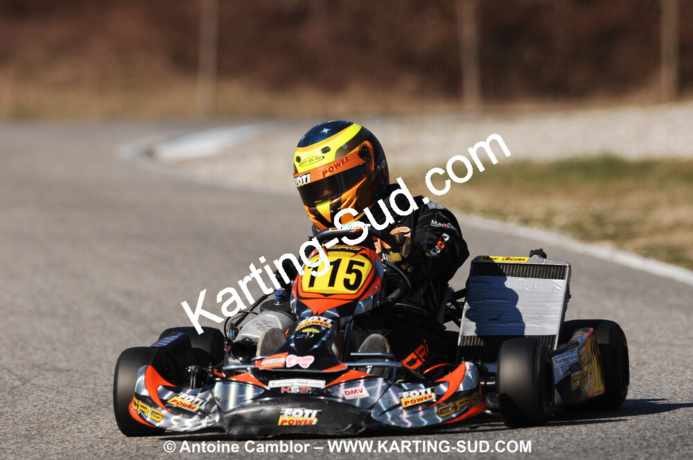 07/03/2010 : 1ère manche du Championnat du Sud 2010 à Lavelanet (photos Antoine Camblor) 2010 — karting