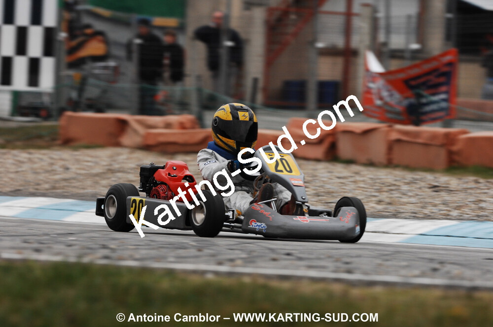 07/03/2010 : 1ère manche du Championnat du Sud 2010 à Lavelanet (photos Antoine Camblor) 2010 — karting