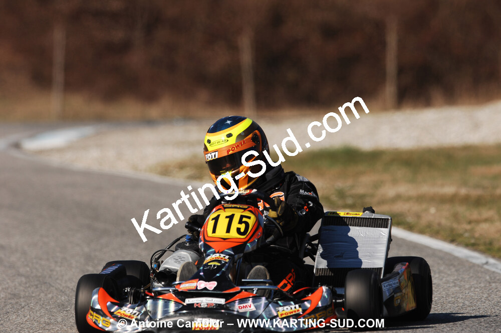 07/03/2010 : 1ère manche du Championnat du Sud 2010 à Lavelanet (photos Antoine Camblor) 2010 — karting