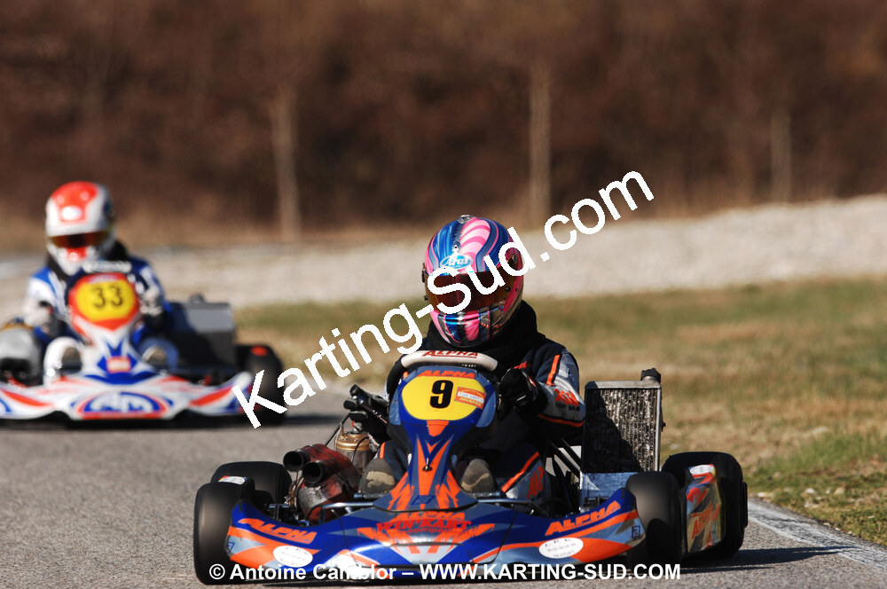 07/03/2010 : 1ère manche du Championnat du Sud 2010 à Lavelanet (photos Antoine Camblor) 2010 — karting