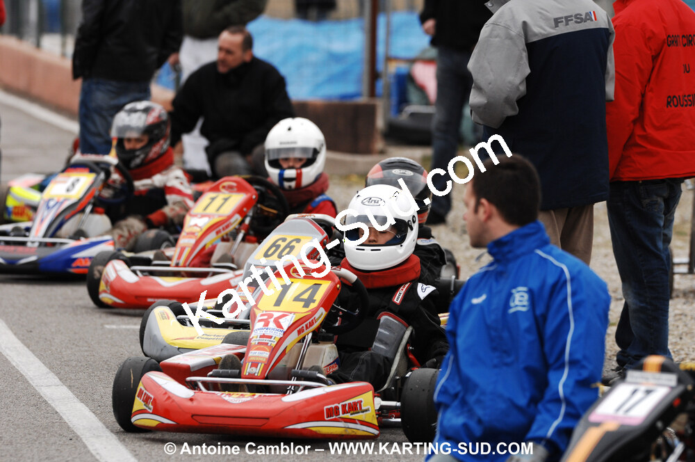 07/03/2010 : 1ère manche du Championnat du Sud 2010 à Lavelanet (photos Antoine Camblor) 2010 — karting