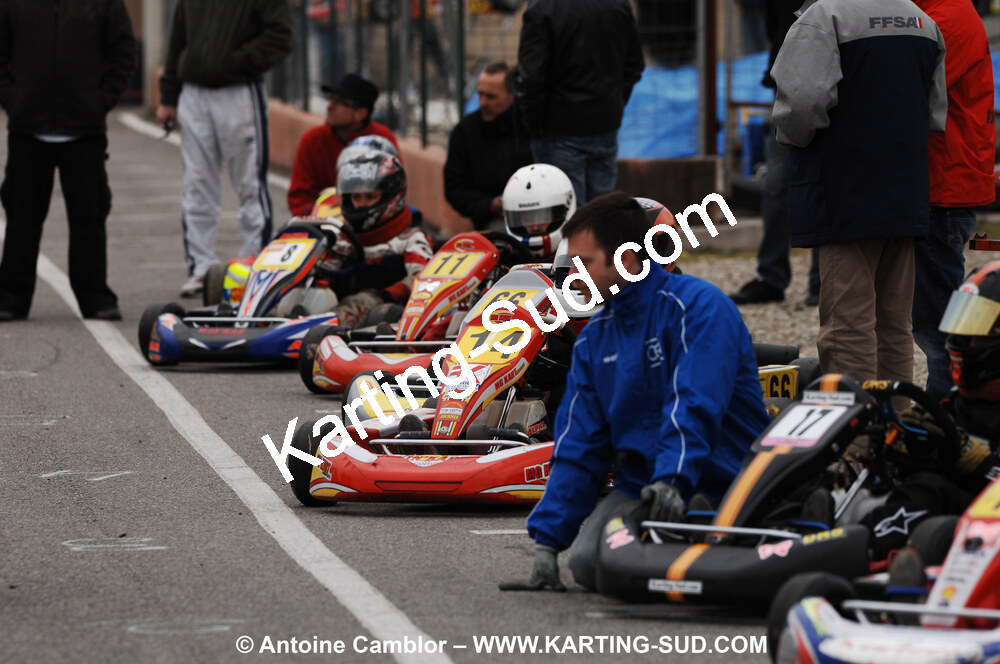 07/03/2010 : 1ère manche du Championnat du Sud 2010 à Lavelanet (photos Antoine Camblor) 2010 — karting