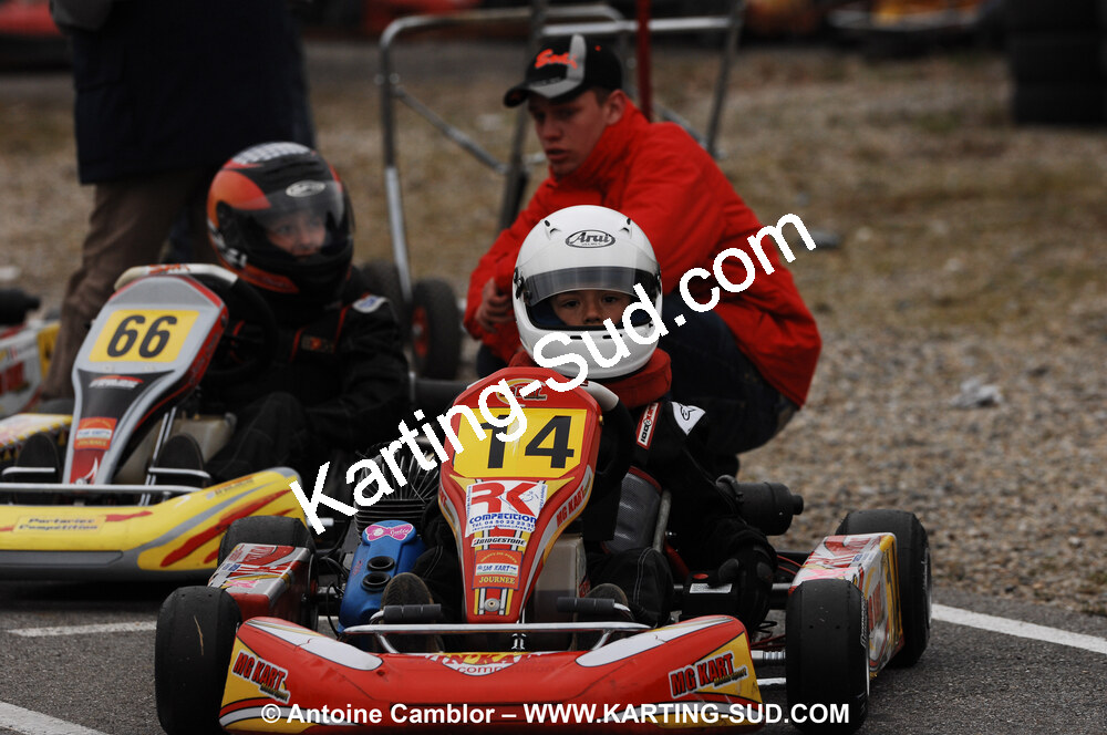 07/03/2010 : 1ère manche du Championnat du Sud 2010 à Lavelanet (photos Antoine Camblor) 2010 — karting