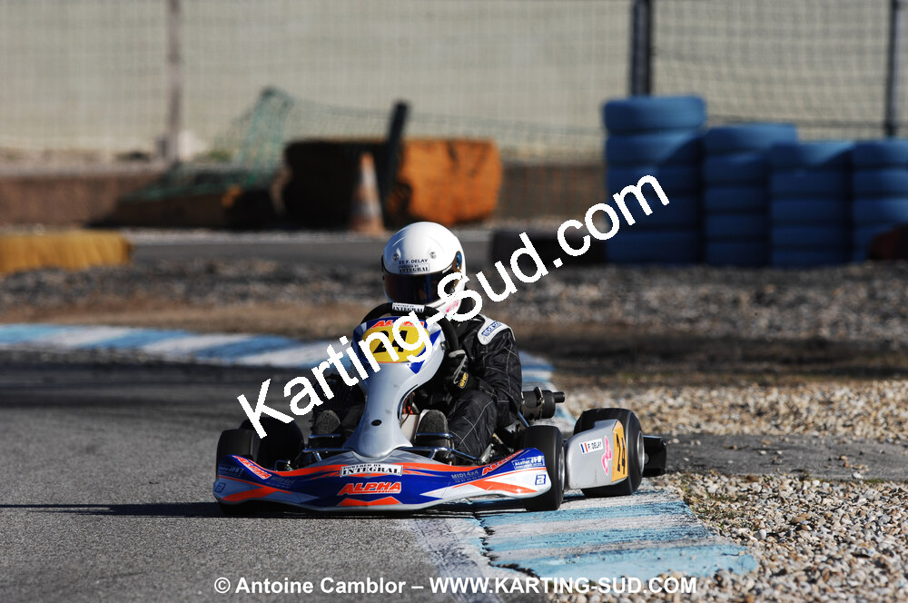 07/03/2010 : 1ère manche du Championnat du Sud 2010 à Lavelanet (photos Antoine Camblor) 2010 — karting