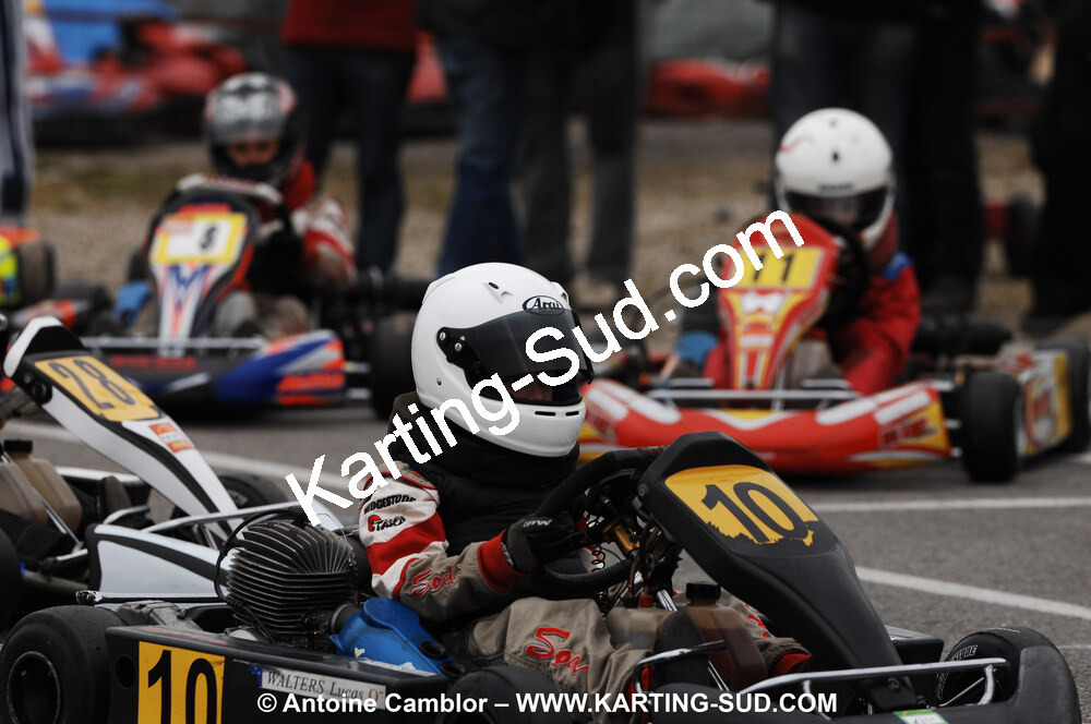07/03/2010 : 1ère manche du Championnat du Sud 2010 à Lavelanet (photos Antoine Camblor) 2010 — karting