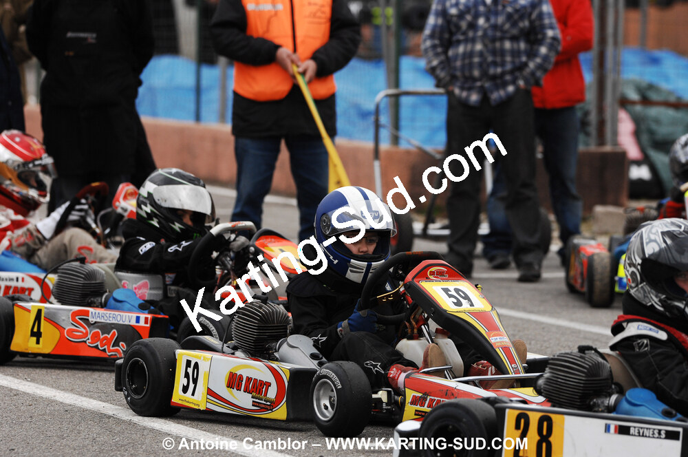 07/03/2010 : 1ère manche du Championnat du Sud 2010 à Lavelanet (photos Antoine Camblor) 2010 — karting