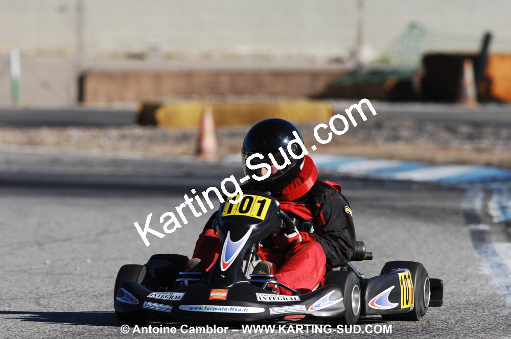 07/03/2010 : 1ère manche du Championnat du Sud 2010 à Lavelanet (photos Antoine Camblor) 2010 — karting