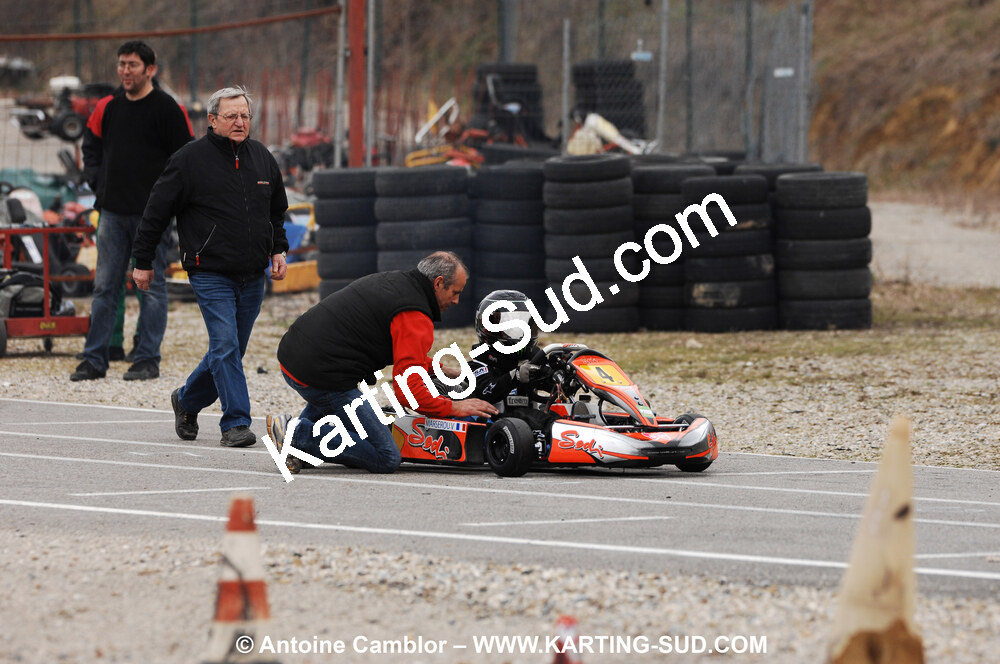 07/03/2010 : 1ère manche du Championnat du Sud 2010 à Lavelanet (photos Antoine Camblor) 2010 — karting