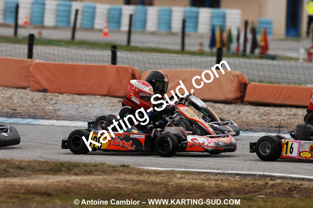 07/03/2010 : 1ère manche du Championnat du Sud 2010 à Lavelanet (photos Antoine Camblor) 2010 — karting
