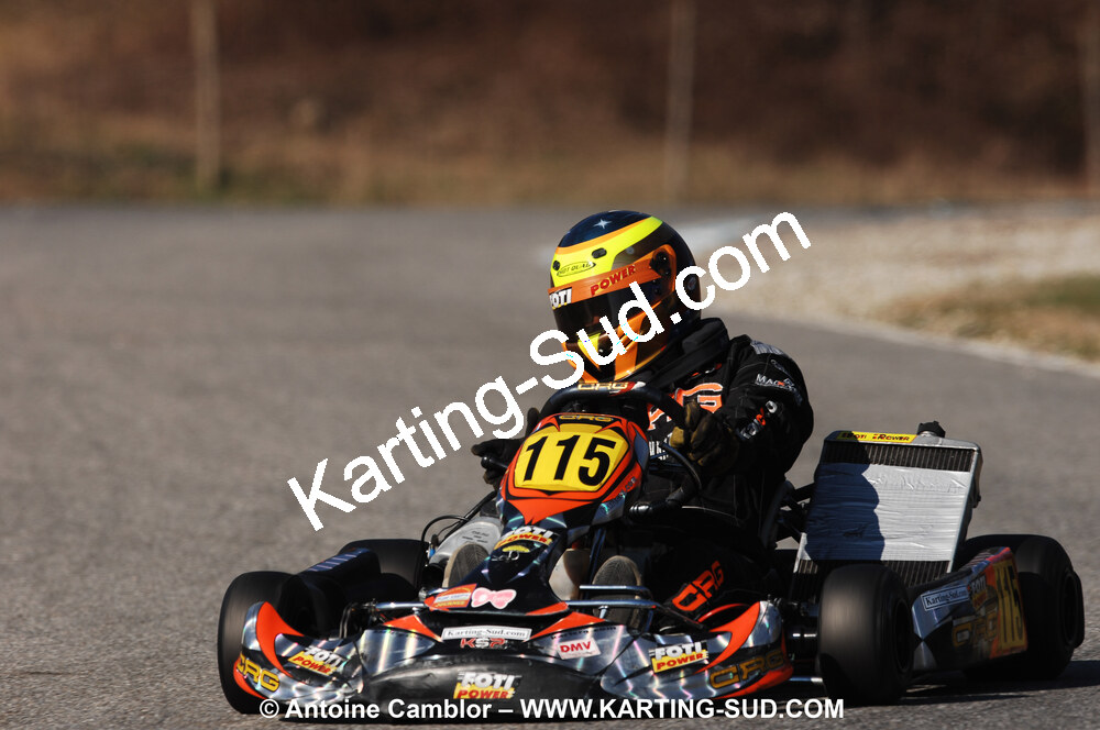 07/03/2010 : 1ère manche du Championnat du Sud 2010 à Lavelanet (photos Antoine Camblor) 2010 — karting
