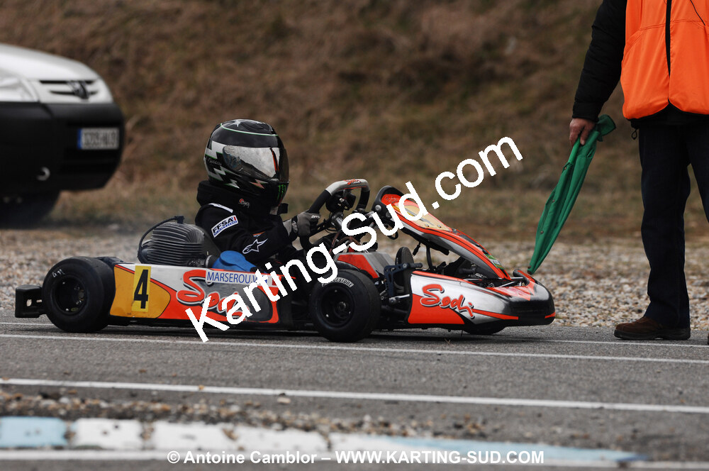 07/03/2010 : 1ère manche du Championnat du Sud 2010 à Lavelanet (photos Antoine Camblor) 2010 — karting