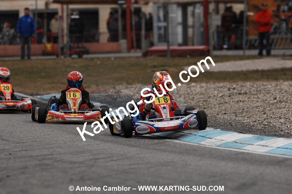 07/03/2010 : 1ère manche du Championnat du Sud 2010 à Lavelanet (photos Antoine Camblor) 2010 — karting