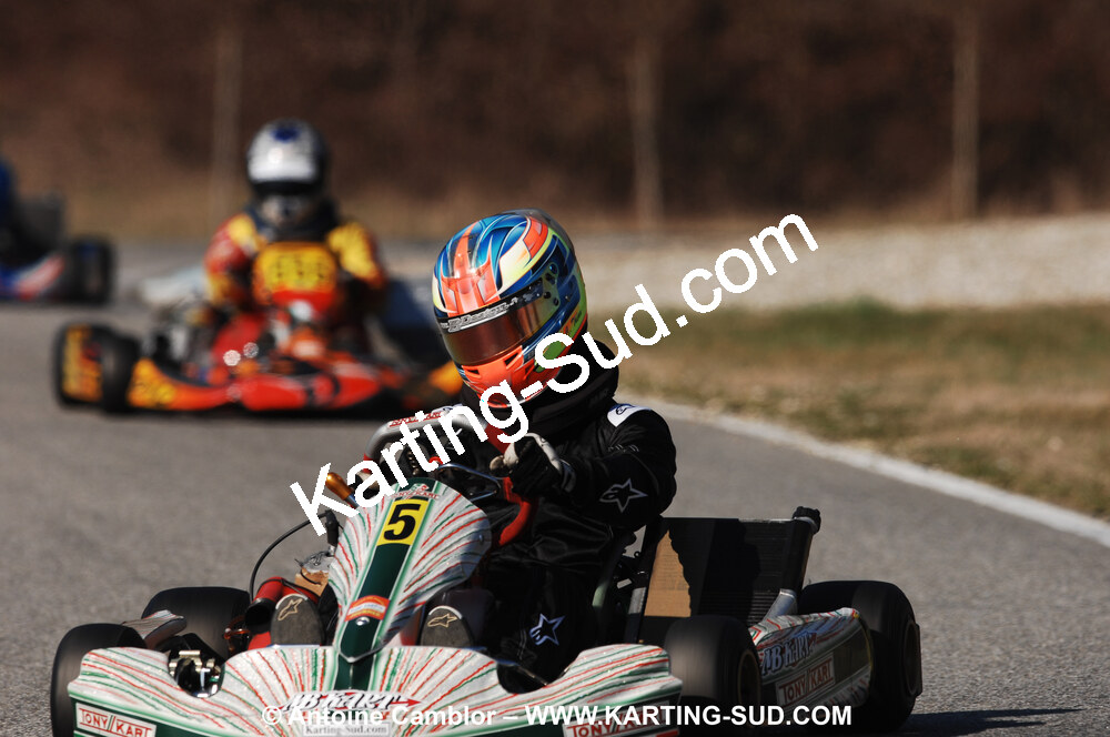 07/03/2010 : 1ère manche du Championnat du Sud 2010 à Lavelanet (photos Antoine Camblor) 2010 — karting