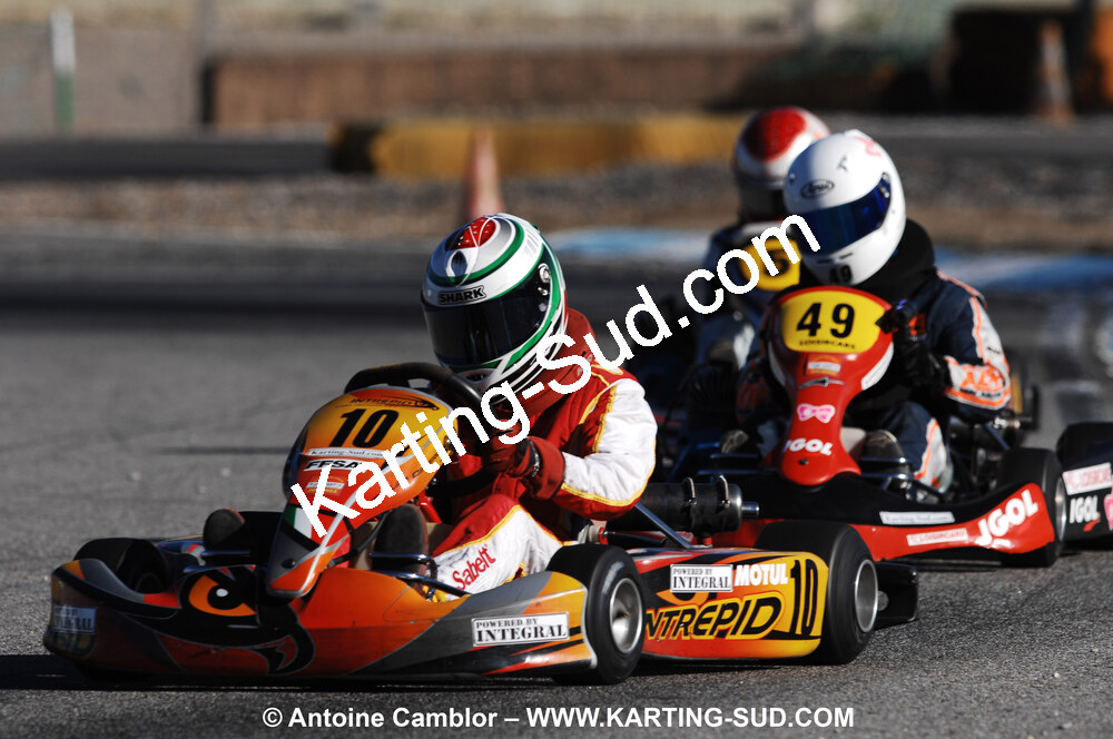 07/03/2010 : 1ère manche du Championnat du Sud 2010 à Lavelanet (photos Antoine Camblor) 2010 — karting
