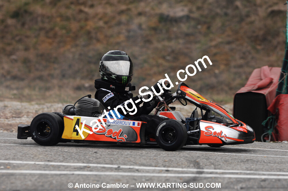 07/03/2010 : 1ère manche du Championnat du Sud 2010 à Lavelanet (photos Antoine Camblor) 2010 — karting