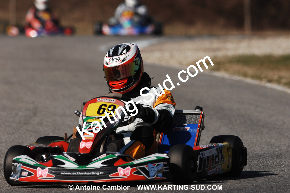 07/03/2010 : 1ère manche du Championnat du Sud 2010 à Lavelanet (photos Antoine Camblor) 2010 — karting